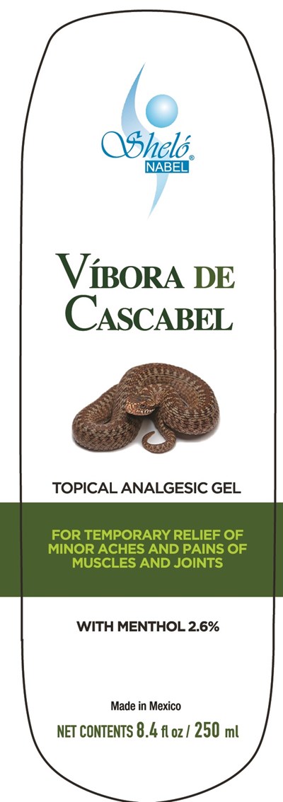 Display Panel - Package Display. Principal label